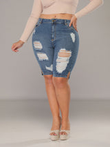 Stephanie Butt Lift Jean Capri 14179
