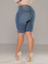 Stephanie Butt Lift Jean Capri 14179