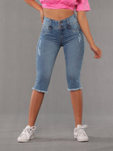 Elaine Levanta Cola Jean Capri 14189
