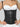 Front view of the semi vest latex waist trainer.