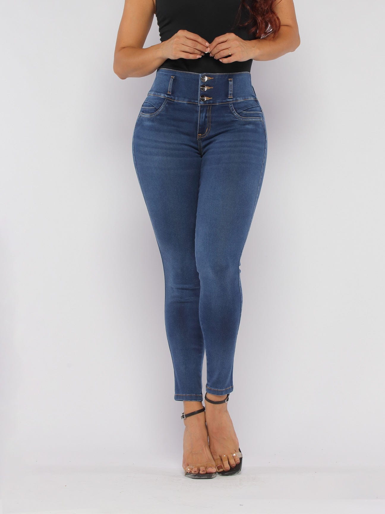 Festive Luxe Butt Lift Jeans 15909