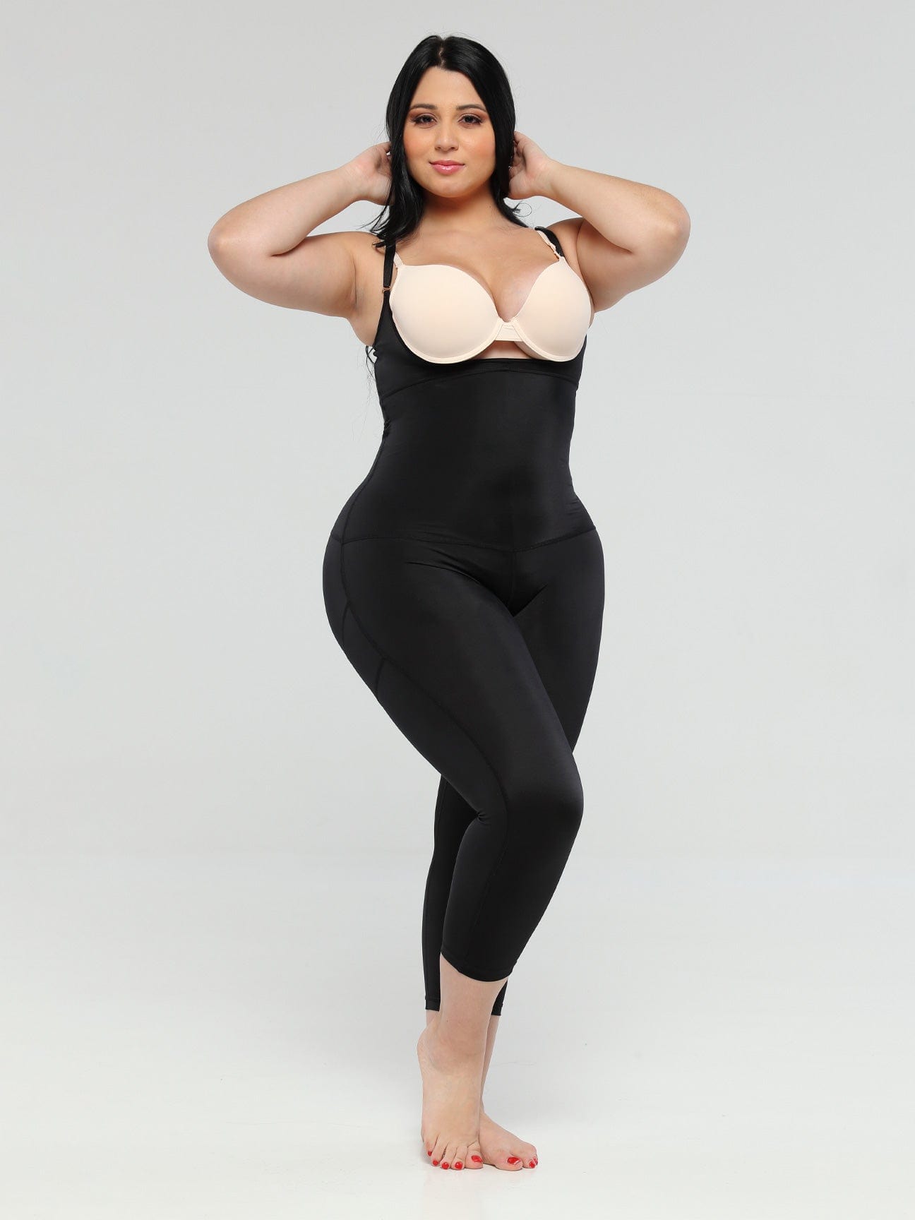 Plus Size S-6XL Full Body Shaper Fajas Colombianas Women Fashion Sexy Full  Body Shaper Underbust Corset Shapewear Waist Girdle Open Bust Tummy Control  Plus Size S-6XL