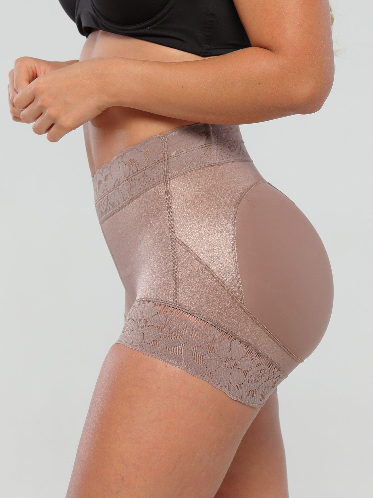 Padded Butt Lifter Underwear Womens Lace Control Panties Hip Enhancer  Boyshorts (Color : Black, Size : X-Large) price in Saudi Arabia,   Saudi Arabia