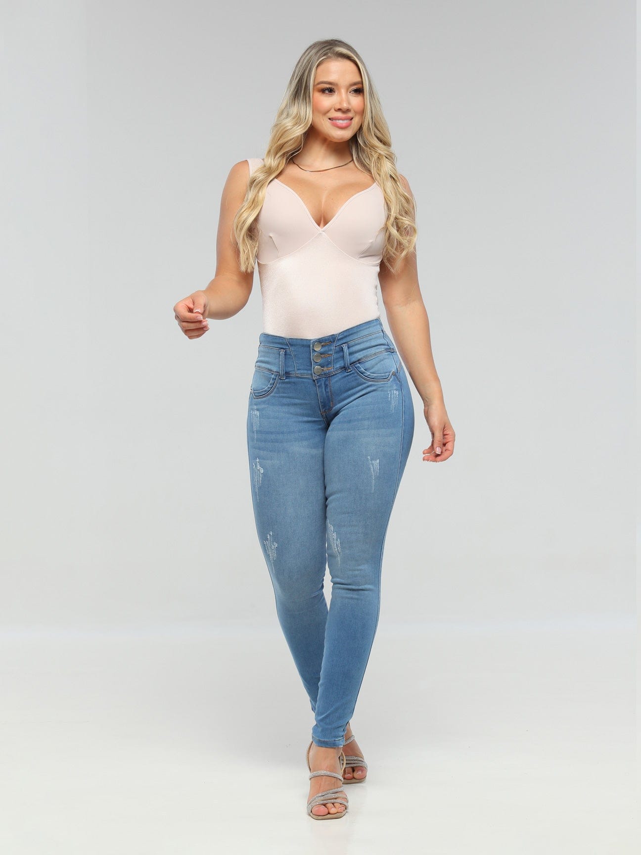 Colombian Jeans For Women Butt Baggy High Waist Curvy Jeans Making Bottom  Sexy Enhance Tummy Control Ouc021 X0708 From 33,16 €