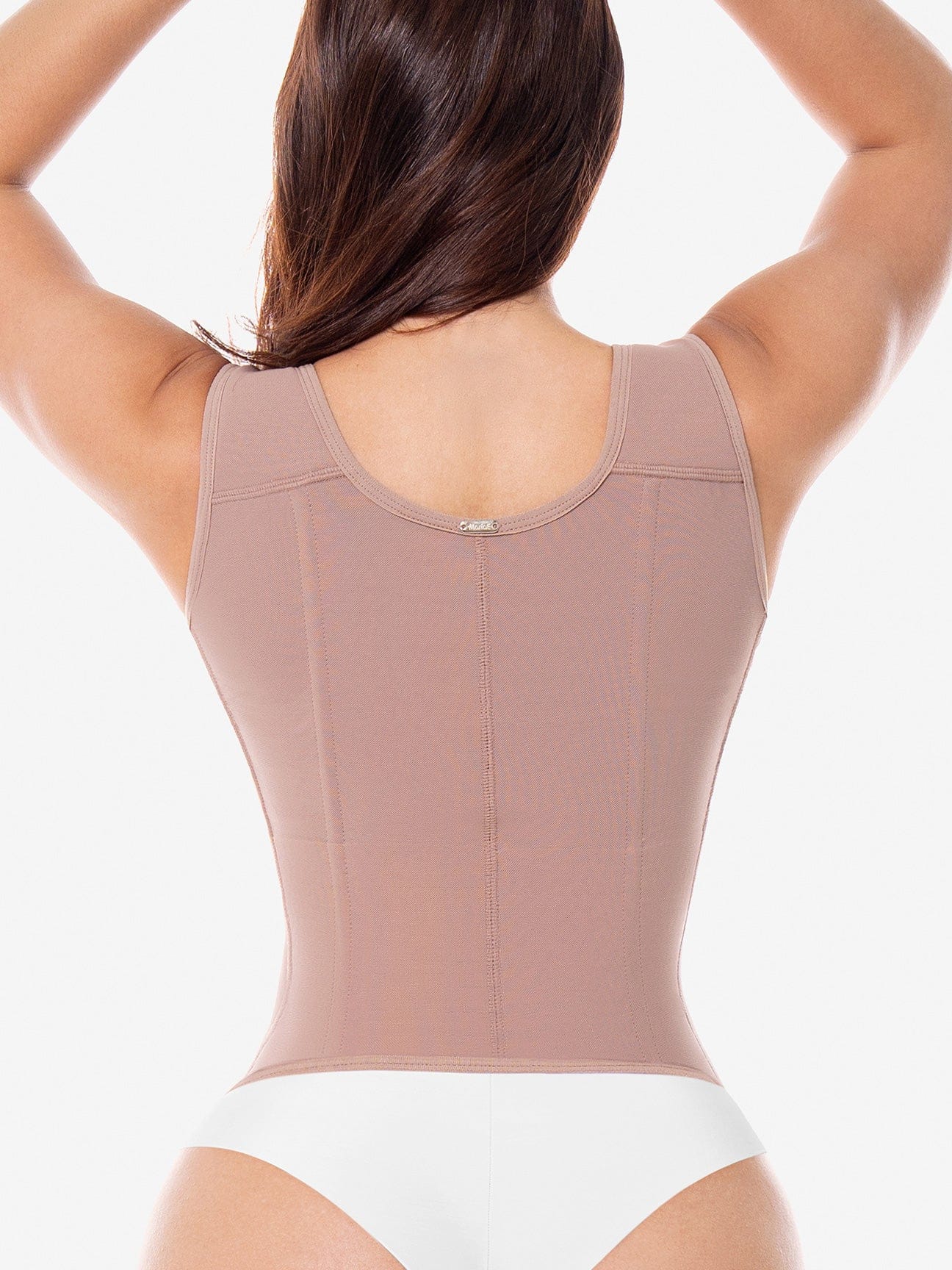 Ultra-Sculpt Waist Trainer Vest with Zipper & Hooks CH007RA