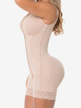 Ultra-Sculpt Faja with Hooks & Built-in Bra FJ132SR