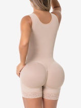 Ultra-Sculpt Faja with Hooks & Built-in Bra FJ132SR