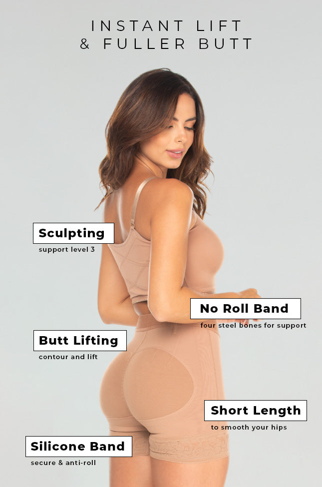 SHAPE CONCEPT SCS003 BUTT LIFTER HIGH-COMPRESSION GIRDLE WITH