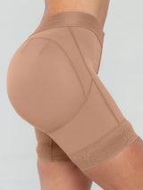 Sculpting Round Lift Shorts with Hooks NS005
