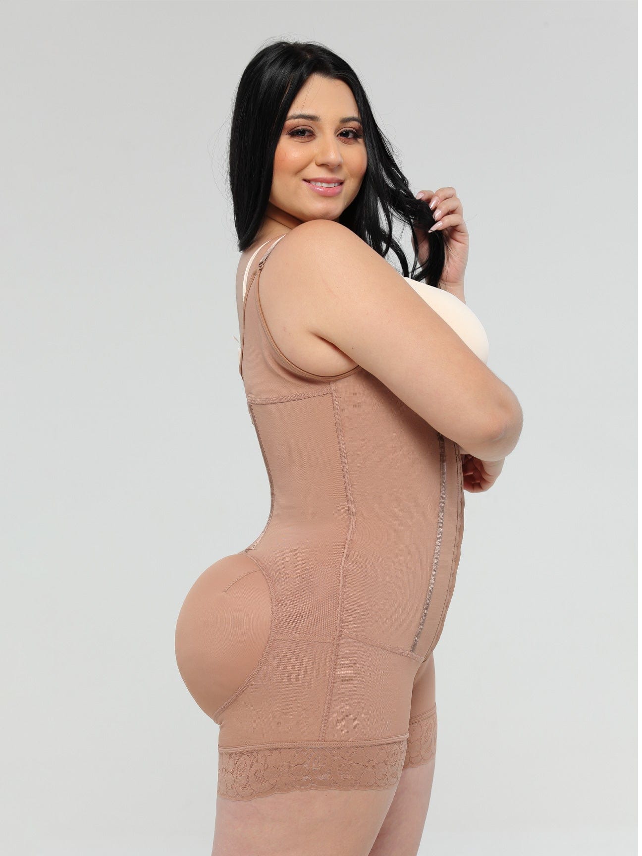 Women Waist Trainer Butt Pads Seamless Hip Enhancer Slimming Shorts Skims  Kim Kardashian Bbl Post Op Surgery Suppliescon size L Color Auburn