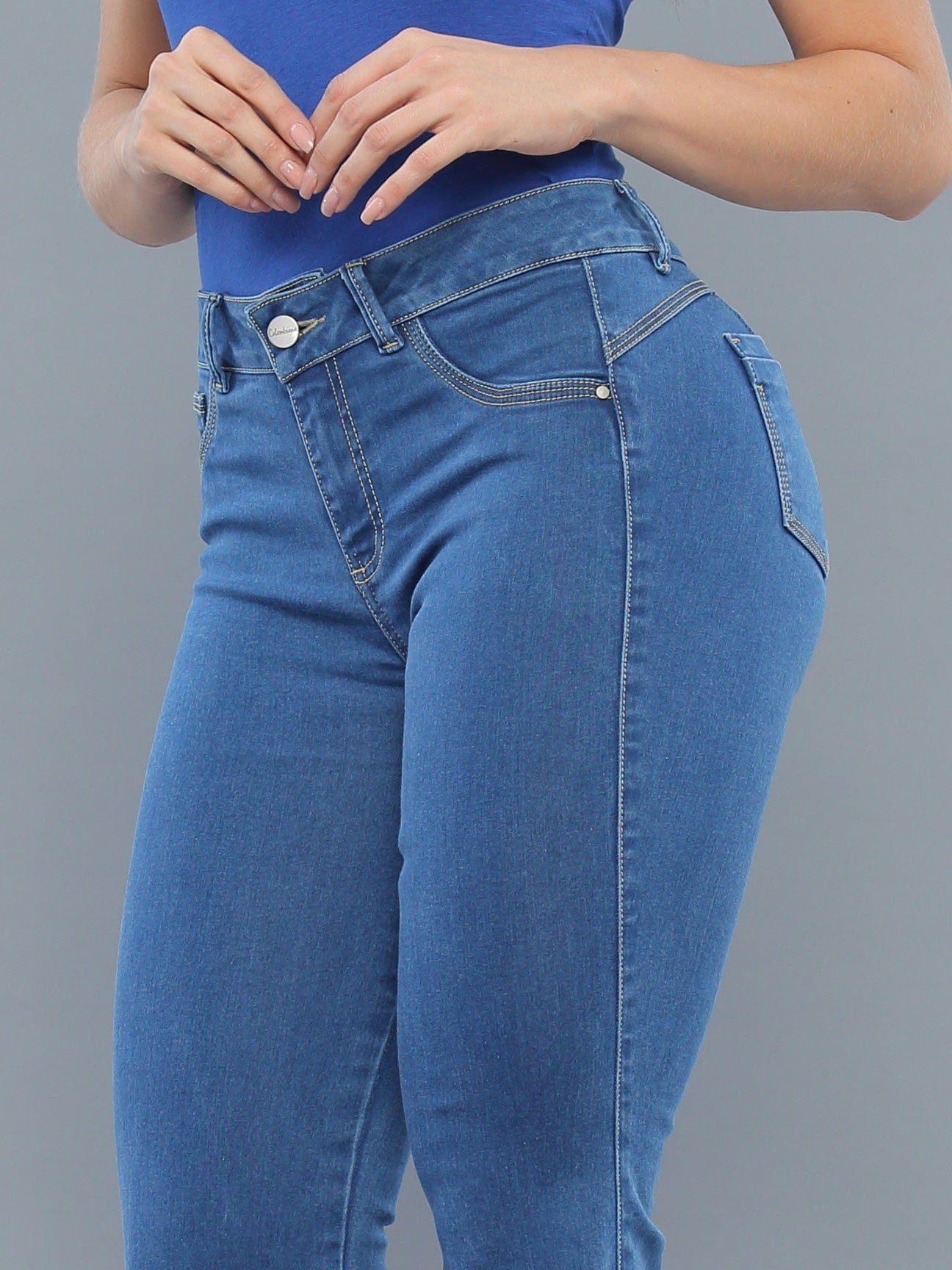 Jeans Levantamiento De Glúteos 14256