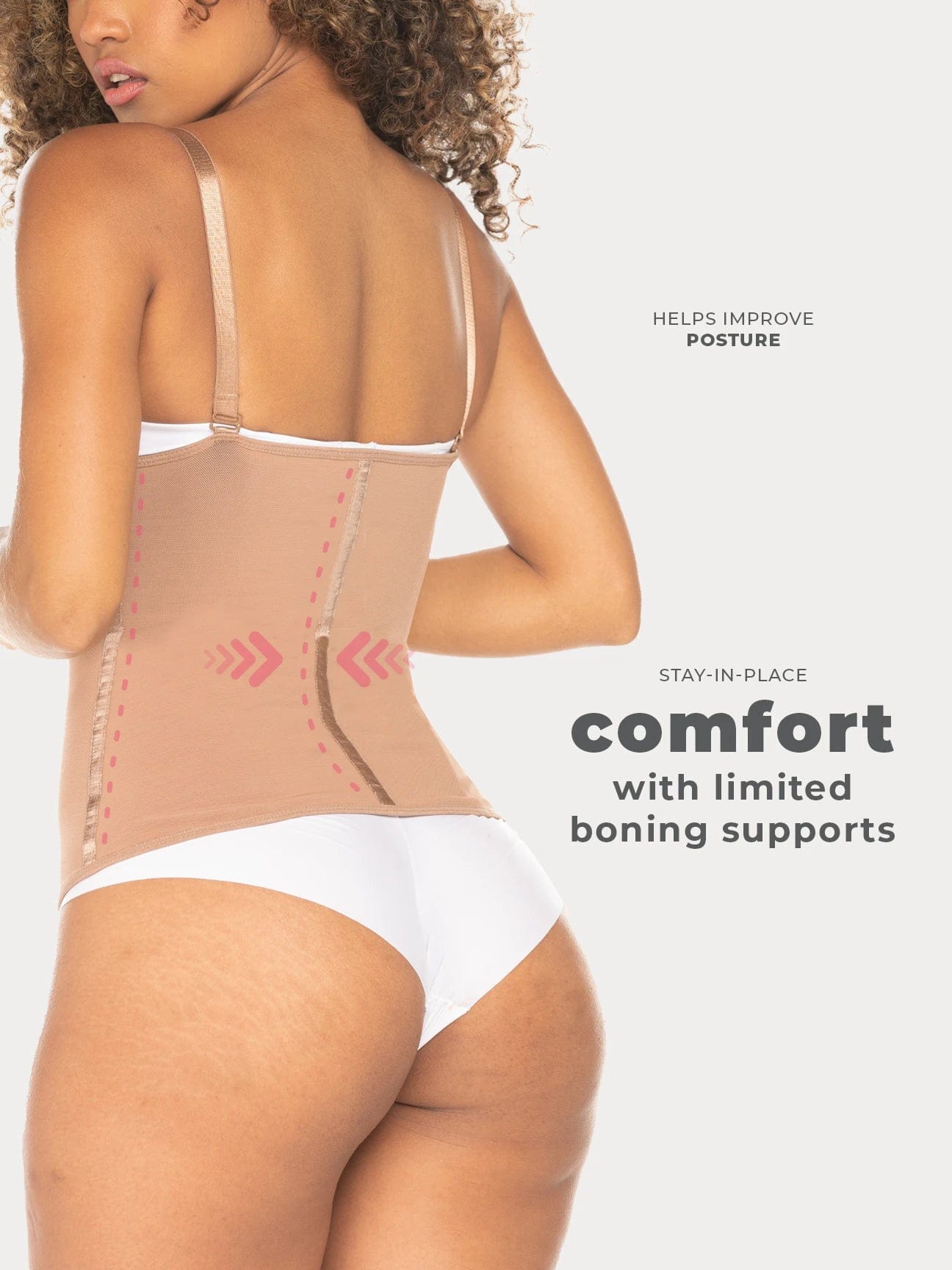 Ultra-Sculpt Waist Trainer with Hooks NS006