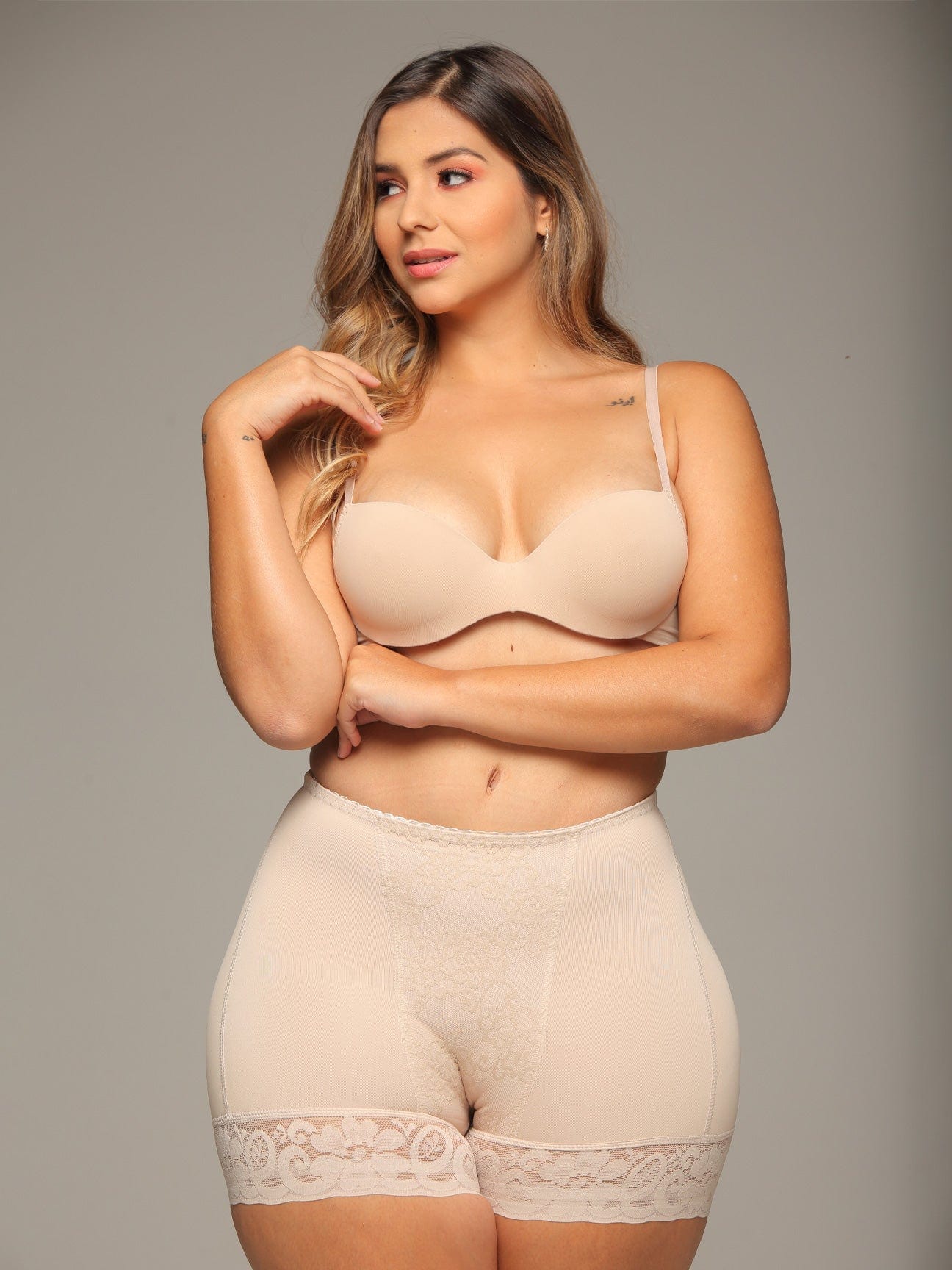 One piece plus size butt lifter shorts Colombians Fajas – Refa's