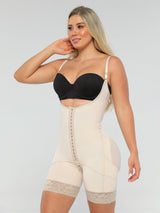Pantalones cortos de levantamiento de cintura alta con elevación natural NS002