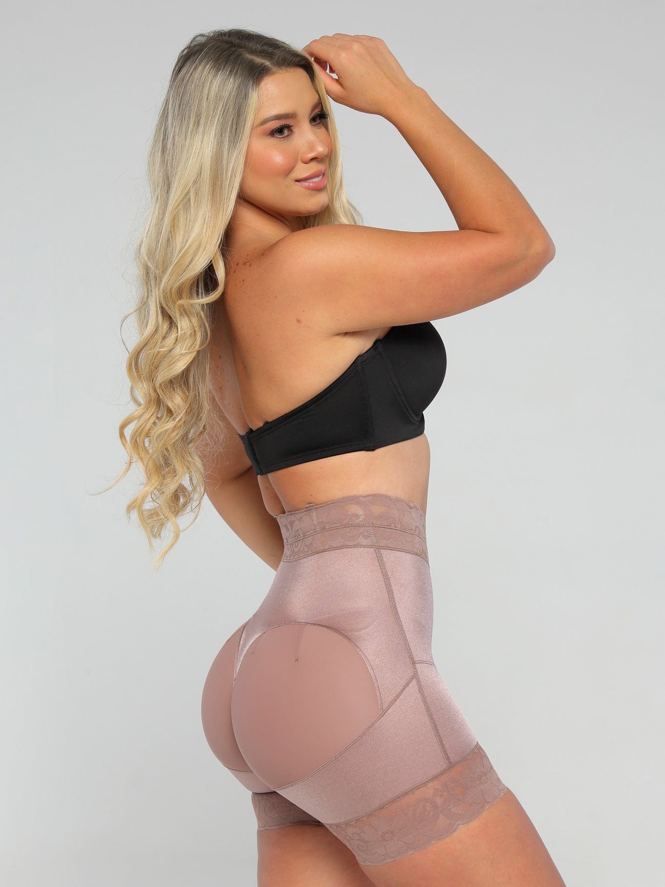 Shape Concept Butt Lifter Shorts Levanta Cola Colombianos High Compression Girdle  Tight Control Shapewear Shorts SCS001 - Cocoa, size: XS : : Fashion