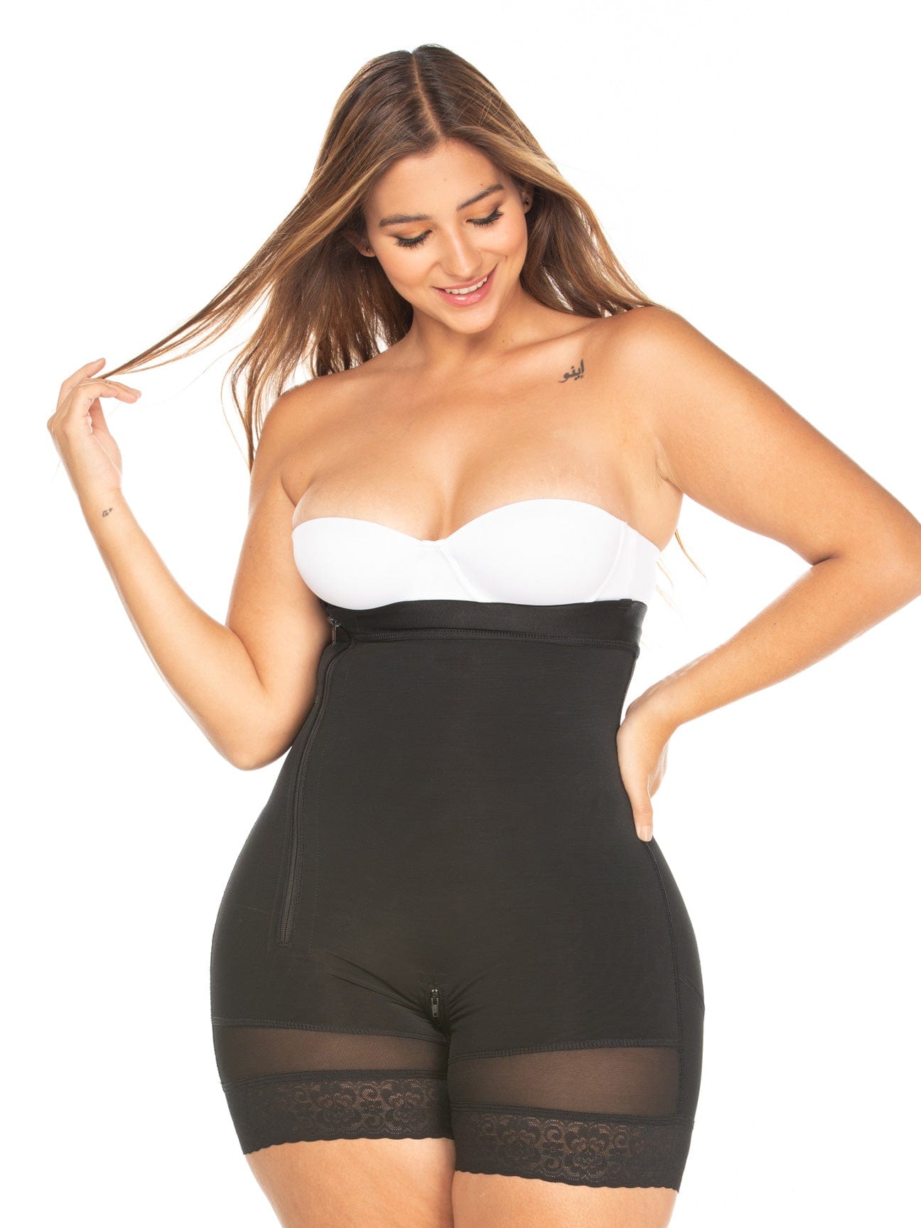 Colombian Womens Seamless Pregnancy Fajas Body Shapers With Tummy Control  And Underbust Support Plus Size S 6XL From Elroyelissa, $21.26