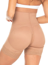 Back butt view of a low back faja.