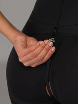 High Compression Faja Shorts with Hooks zipper functionality.