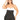 Full view of the black invisible shorts and waist shaper.